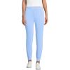 imageLands End Womens Cupro Knit Mid Rise Jogger PantsSoft Cloud Blue