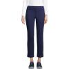 imageLands End Womens Flex Mid Rise Pull On Crop PantsDeep Sea Navy