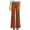 imageLands End Womens High Rise 5 Pocket Wide Leg Chino PantsDark Caramel