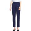 imageLands End Womens High Rise Bi Stretch Pintuck Pencil Ankle PantsDeep Sea Navy