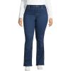 imageLands End Womens Recover High Rise Bootcut Blue JeansPort Indigo