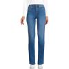 imageLands End Womens Recover High Rise Straight Leg Blue JeansIndigo Tide Blue