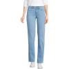 imageLands End Womens Recover Mid Rise Boyfriend Blue JeansMellow Indigo