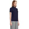 imageLands End Womens Cotton Modal Half Sleeve Mock Neck Pullover SweaterTrue Navy