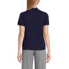 imageLands End Womens Cotton Modal Half Sleeve Mock Neck Pullover SweaterTrue Navy