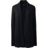 imageLands End Womens Cotton Modal Shawl Collar Cardigan SweaterBlack