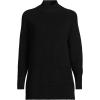 imageLands End Womens Drifter Shaker Easy Fit Mock Neck SweaterBlack