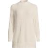 imageLands End Womens Drifter Shaker Easy Fit Mock Neck SweaterFresh Ivory