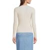 imageLands End Womens Fine Gauge Cotton Cardigan SweaterFresh Ivory