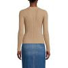 imageLands End Womens Fine Gauge Cotton Cardigan SweaterVicuna Heather