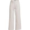 imageLands End Womens High Rise Patch Pocket Chino Crop PantsLight Stone