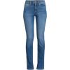 imageLands End Womens Recover Mid Rise Straight Leg Blue JeansIndigo Tide Blue