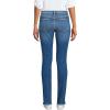 imageLands End Womens Recover Mid Rise Straight Leg Blue JeansIndigo Tide Blue