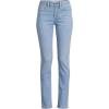 imageLands End Womens Recover Mid Rise Straight Leg Blue JeansMellow Indigo