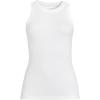 imageLands End Womens 2x2 Rib Crew Neck Tank TopWhite