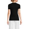 imageLands End Womens Cotton Rib TShirtBlack