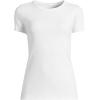 imageLands End Womens Cotton Rib TShirtWhite