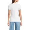 imageLands End Womens Cotton Rib TShirtWhite