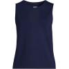 imageLands End Womens Crew Neck Jersey Shell TankDeep Sea Navy