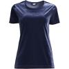 imageLands End Womens Short Sleeve Velvet Crew Neck TopDeep Sea Navy