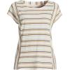 imageLands End Womens Slub Wedge TShirtPumice Stone Multi Stripe