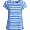 imageLands End Womens Slub Wedge TShirtSoft Blue Haze Multi Stripe