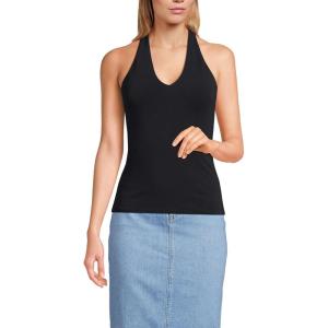 imageLands End Womens Slender Halter TopBlack