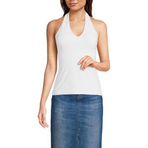 imageLands End Womens Slender Halter TopWhite