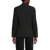 imageLands End Womens Brushed Ponte Traditional BlazerBlack