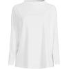 imageLands End Womens Sport Knit Funnel Neck ShirtWhite