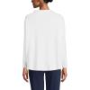 imageLands End Womens Sport Knit Funnel Neck ShirtWhite