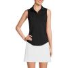 imageLands End Womens High Impact Polo TankBlack