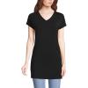 imageLands End Womens Lightweight Jersey Extra Long TunicBlack