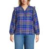 Cobalt Blue/Bright Grape Plaid