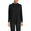 imageLands End Womens Sport Knit Funnel Neck ShirtBlack