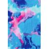 imageLands End K PRNT Velour Beach Towel Turquoise Watercolor 32quot X 64quot