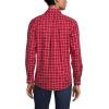 imageLands End Mens Traditional Fit No Iron Twill ShirtFresh Cranberries Windowpane