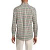 imageLands End Mens Traditional Fit No Iron Twill ShirtFresh EvergreenGreen Plaid