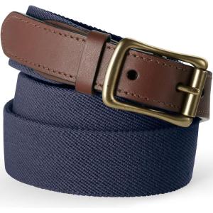 imageLands End Mens Elastic Surcingle BeltRadiant Navy