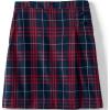 imageLands End School Uniform Girls Slim Plaid Aline Skirt Below The KneeClassic Navy Large Plaid