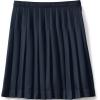 imageLands End School Uniform Girls Solid Pleated Skirt Below The KneeClassic Navy