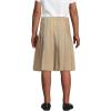 imageLands End School Uniform Girls Solid Pleated Skirt Below The KneeKhaki