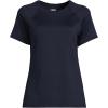 imageLands End School Uniform Womens Short Sleeve Active TeeClassic Navy