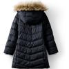 imageLands End Girls Fleece Lined CoatBlack