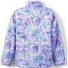 imageLands End Girls Reversible Fleece Puffer JacketLavender Tie Dye Play