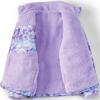 imageLands End Girls Reversible Fleece Puffer JacketLavender Tie Dye Play