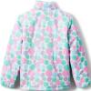 imageLands End Girls Reversible Fleece Puffer JacketLight Turquoise Tie Dye Play