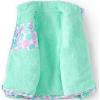 imageLands End Girls Reversible Fleece Puffer JacketLight Turquoise Tie Dye Play