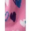 imageLands End Kids Peruvian HatPrism Pink Doodle Heart