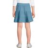 imageLands End Girls Knit Gauze Tiered SkirtMuted Blue